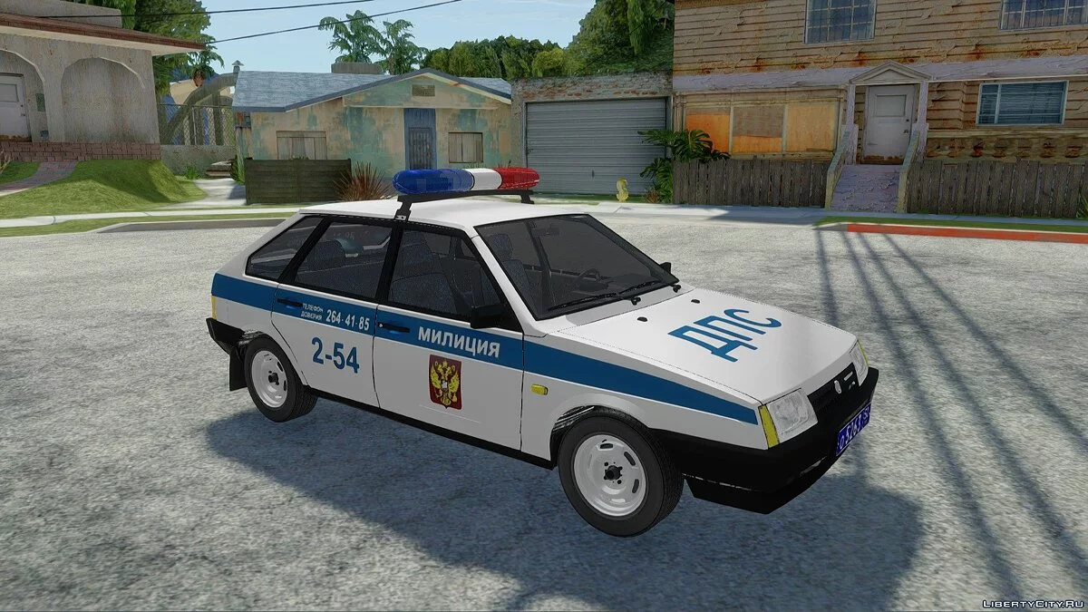 VAZ-2109 Polisi DPS / GTA San Andreas