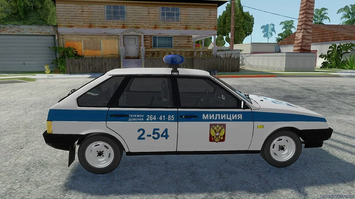 VAZ-2109 Polisi DPS / GTA San Andreas