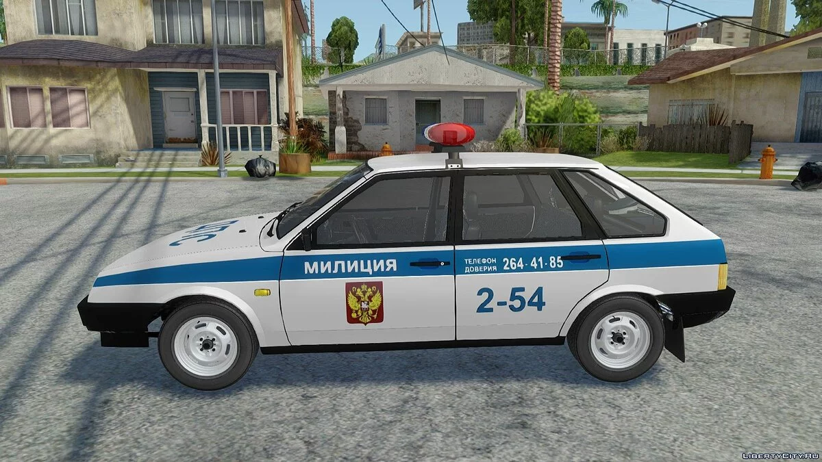 VAZ-2109 Polisi DPS / GTA San Andreas