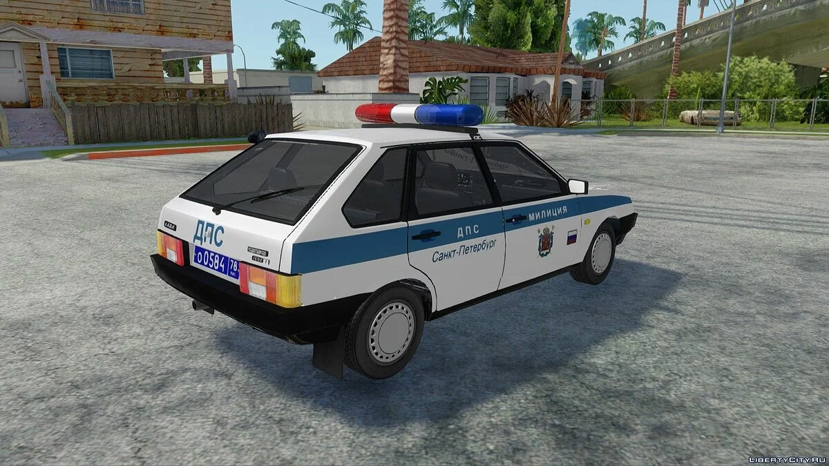 ВАЗ-2109 Міліція ДПС / GTA San Andreas