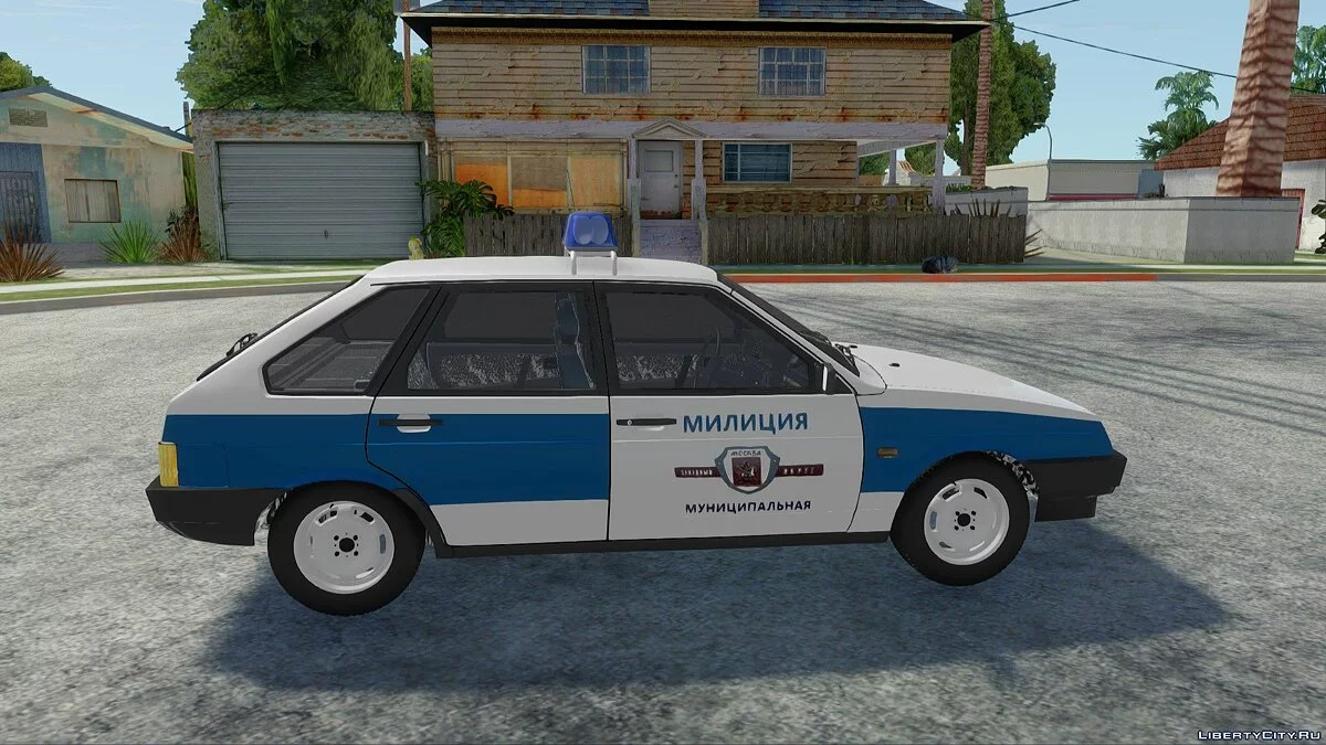 VAZ-2109 Municipal Police / GTA San Andreas