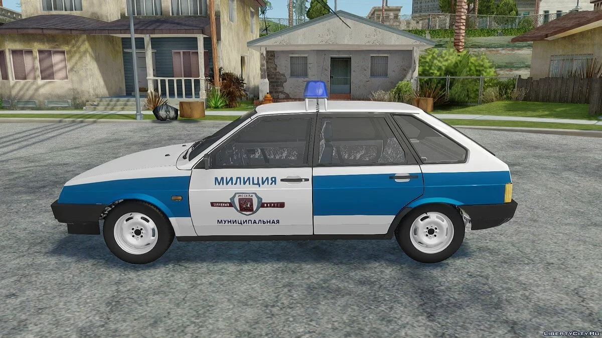 VAZ-2109 Municipal Police / GTA San Andreas