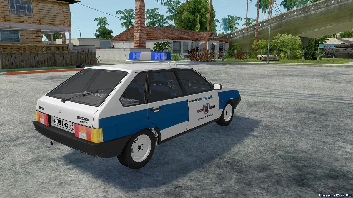 VAZ-2109 Municipal Police / GTA San Andreas