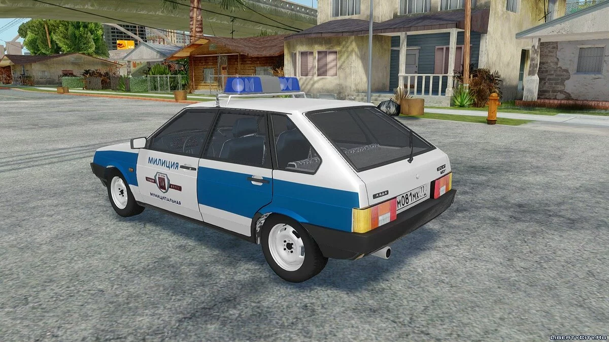 VAZ-2109 Municipal Police / GTA San Andreas