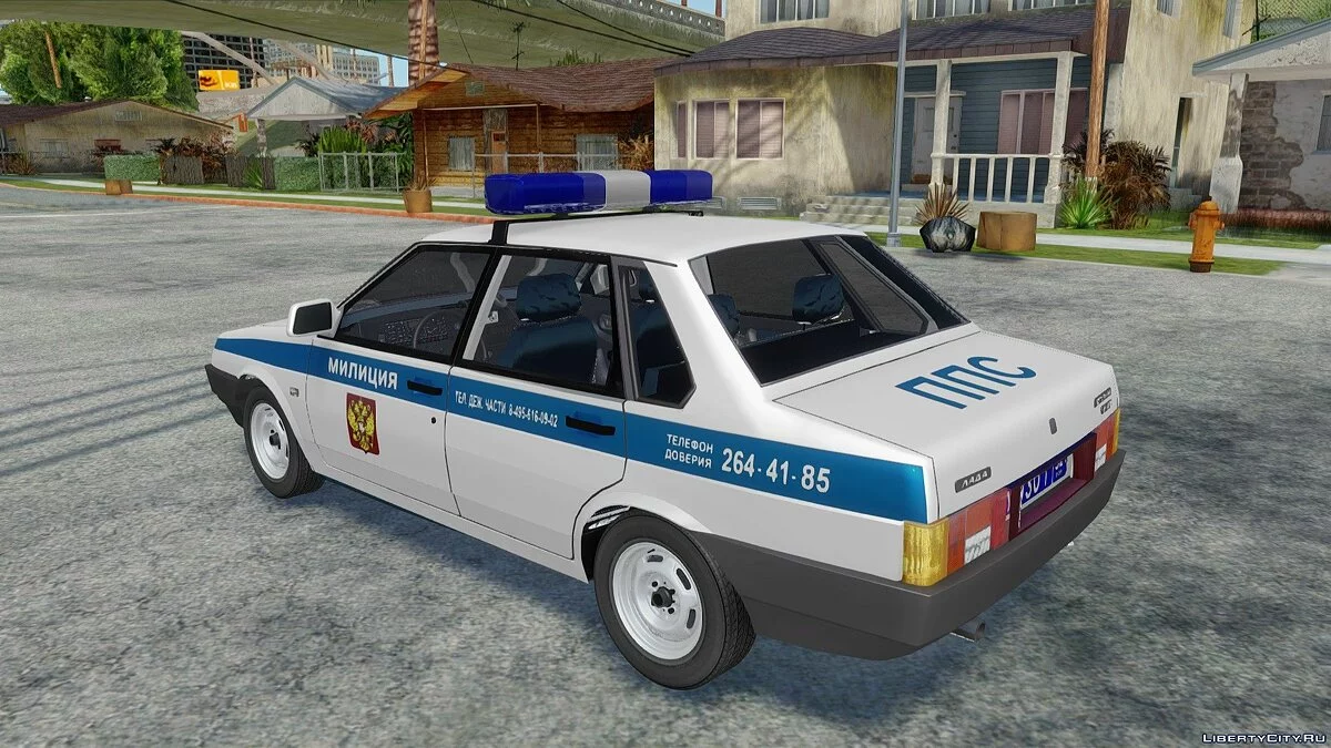 VAZ-21099 Polisi PPD / GTA San Andreas