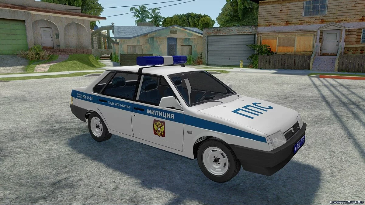 VAZ-21099 Polisi PPD / GTA San Andreas
