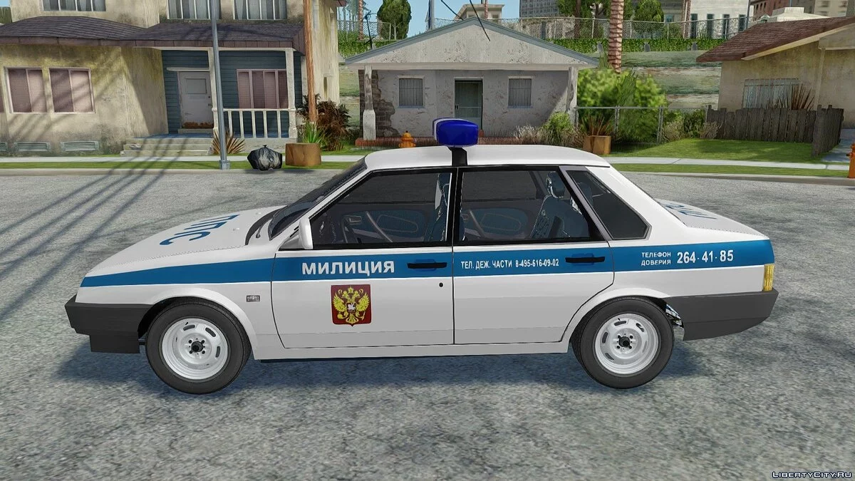 VAZ-21099 Polisi PPD / GTA San Andreas