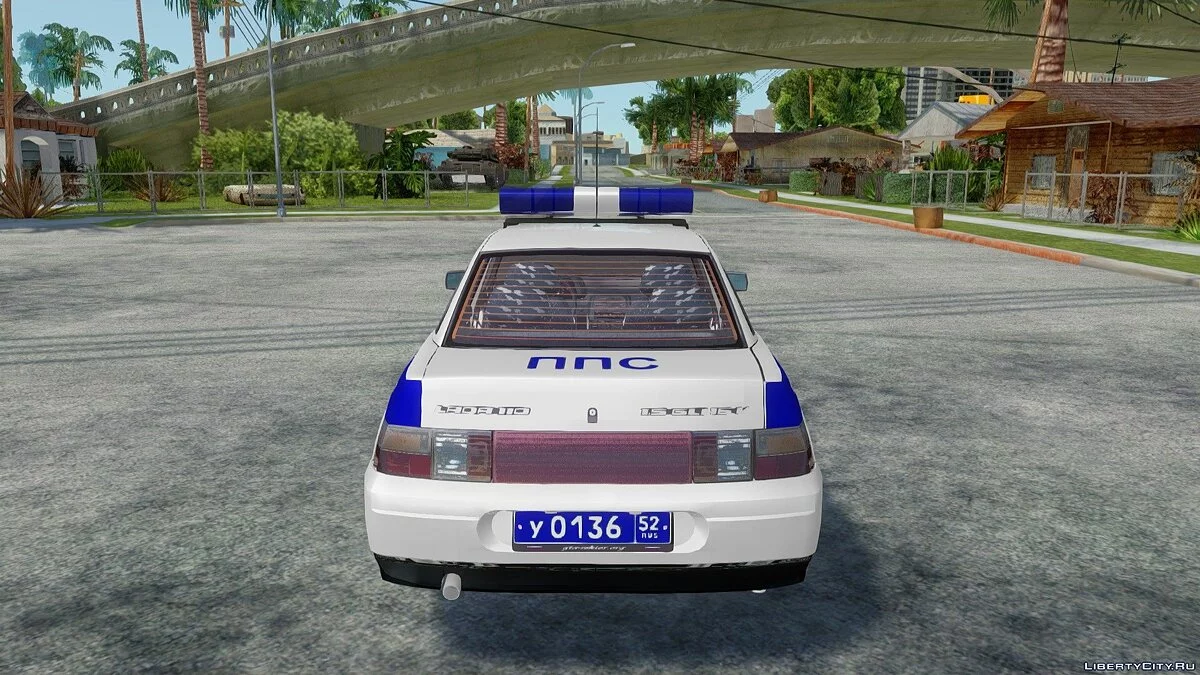 VAZ-2110 Polisi Pusat / GTA San Andreas