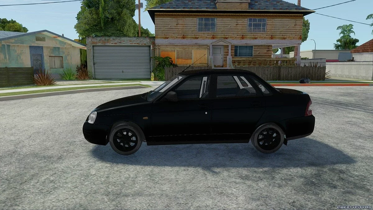 Lada Priora Чорна Версія 2018 / GTA San Andreas
