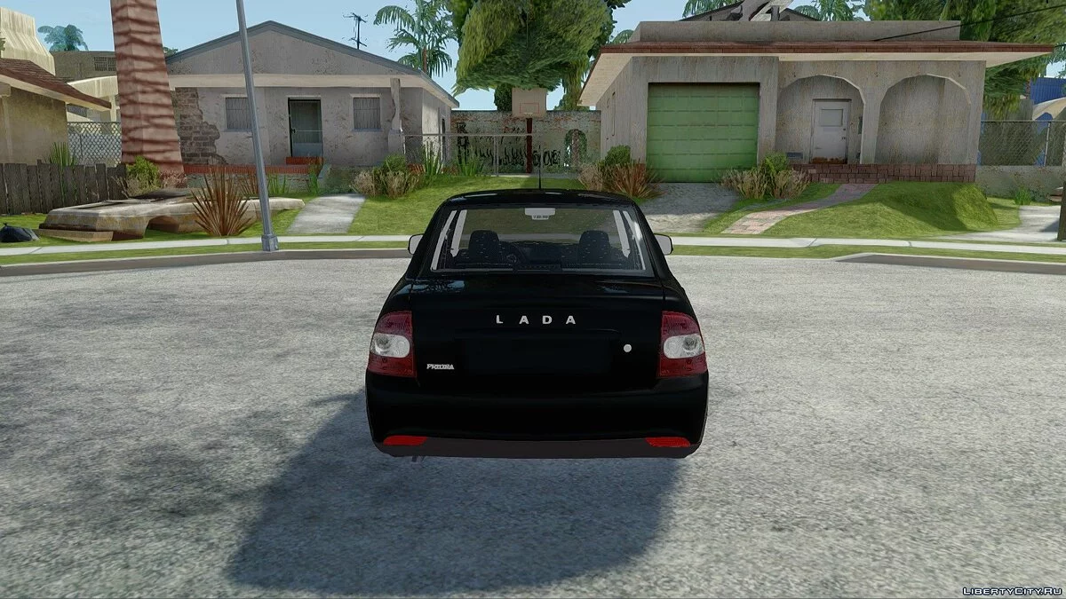 Lada Priora Чорна Версія 2018 / GTA San Andreas