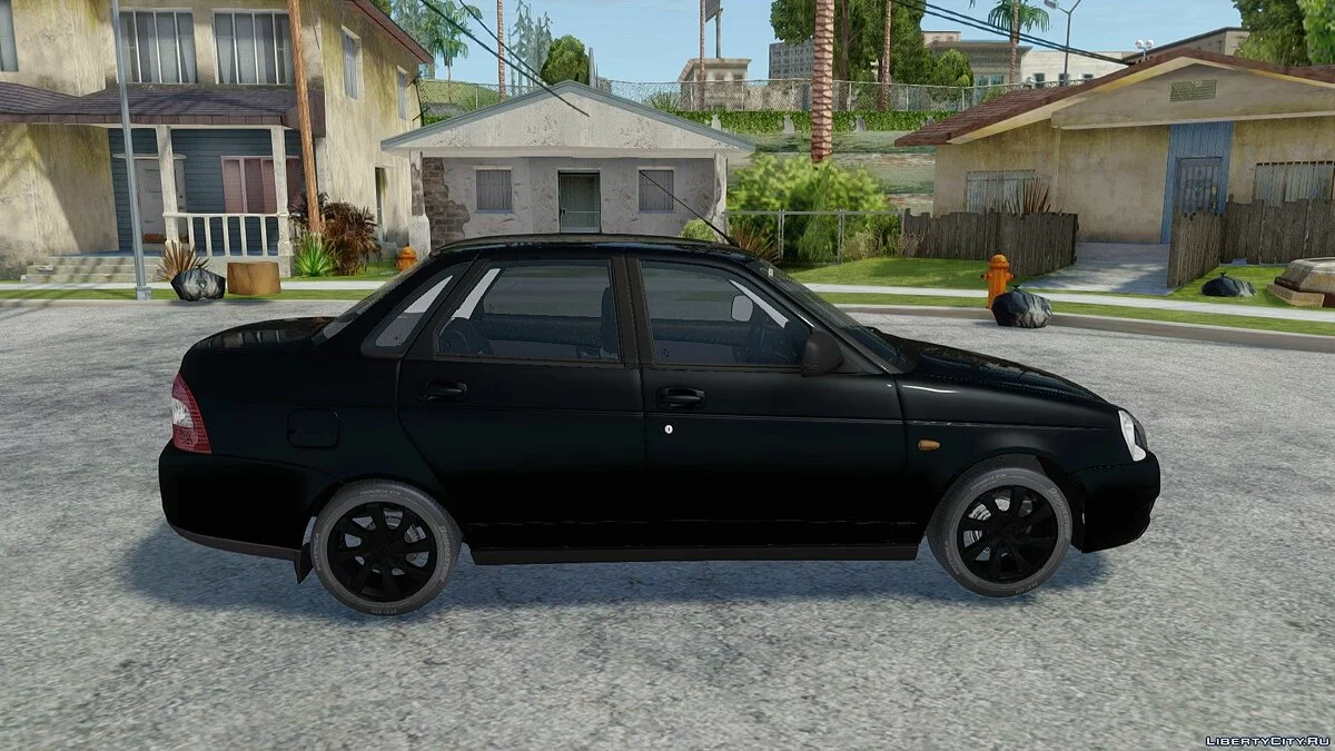 Lada Priora Чорна Версія 2018 / GTA San Andreas