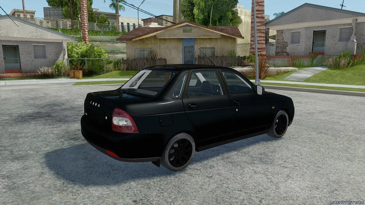 Lada Priora Чорна Версія 2018 / GTA San Andreas