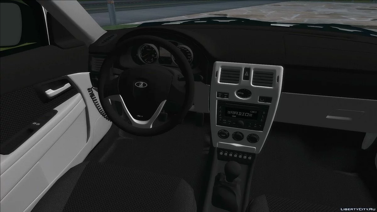 Policía Lada Priora / GTA San Andreas