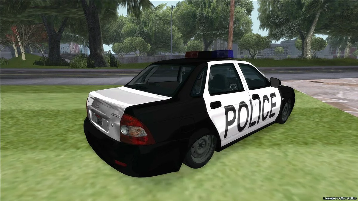 Policía Lada Priora / GTA San Andreas