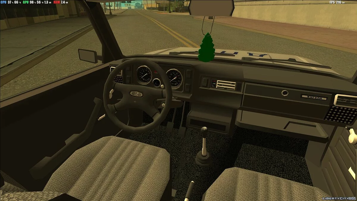 VAZ 2104 交通警察第一营涂装 / GTA San Andreas