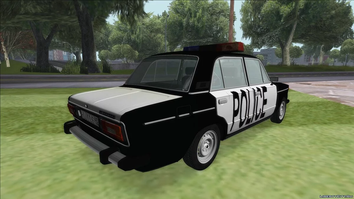 VAZ 2106 Policía / GTA San Andreas