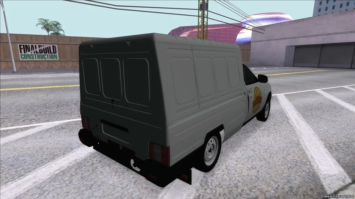 Lada Priora Stok Budka / GTA San Andreas