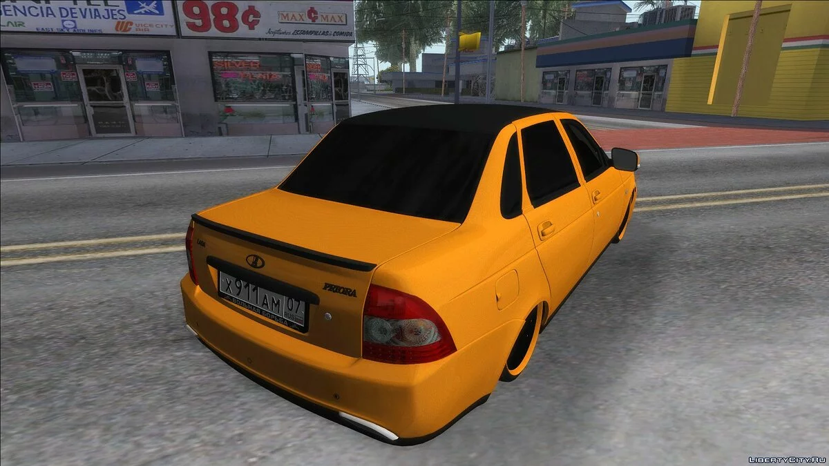 Lada Priora Тюнінг / GTA San Andreas