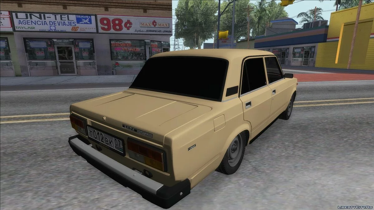 ВАЗ 2107 KBR / GTA San Andreas