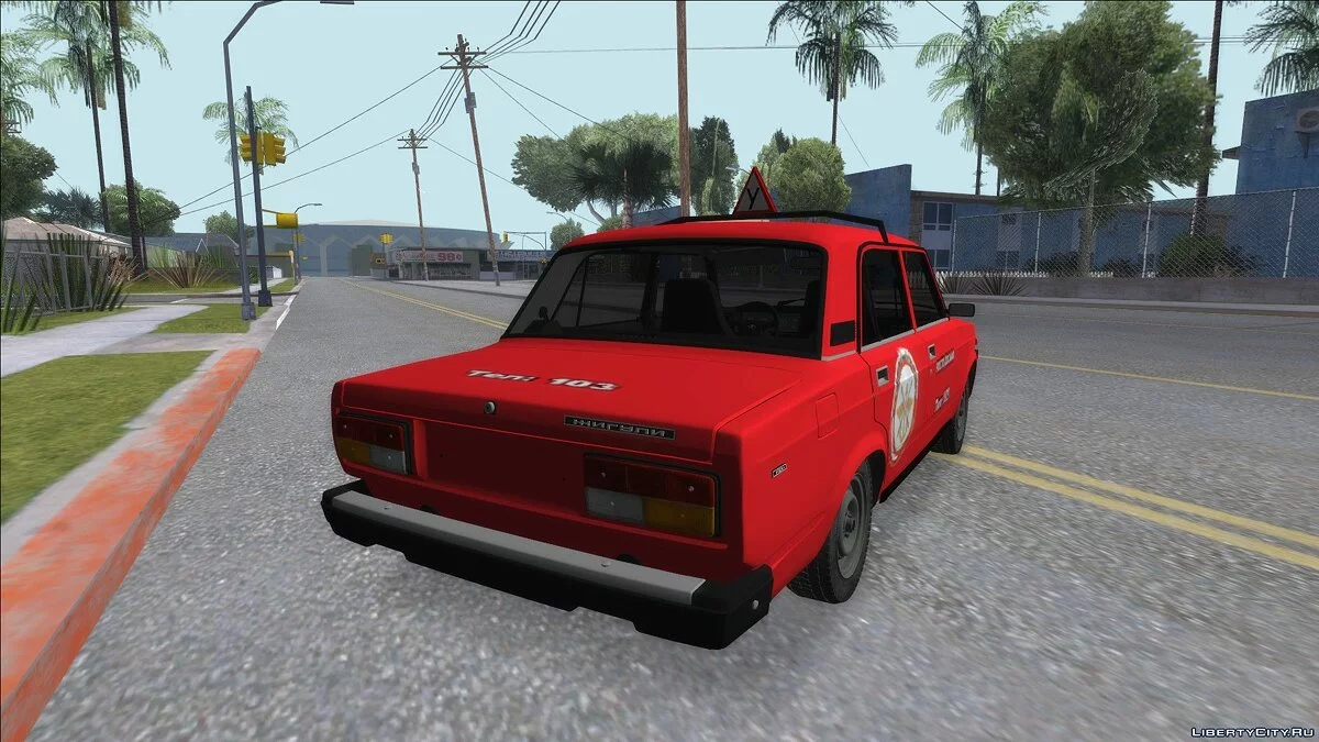 ВАЗ 2107 驾校 / GTA San Andreas