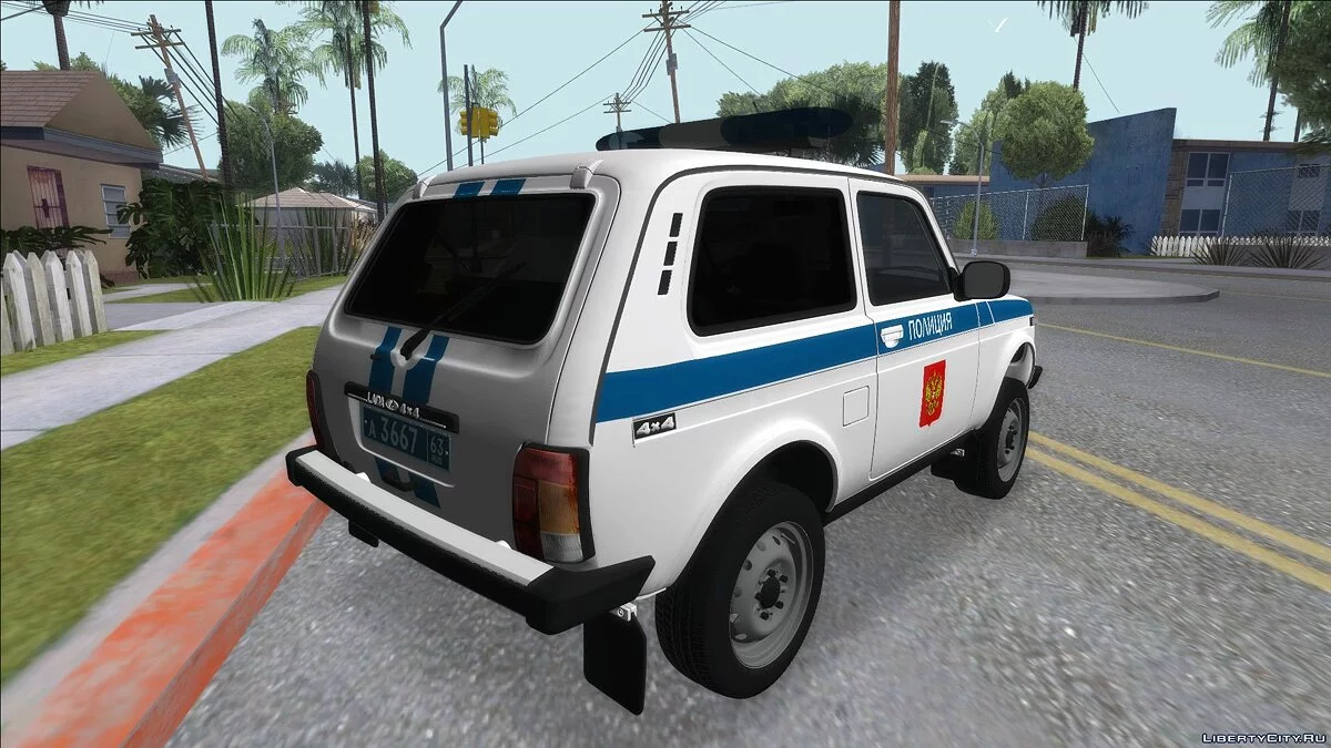 VAZ 2121 Police / GTA San Andreas