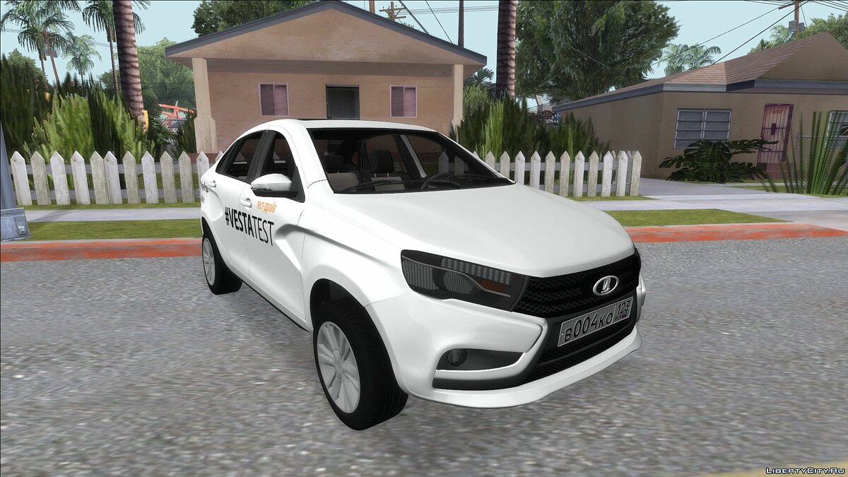 Lada vesta gta 5 replace фото 90