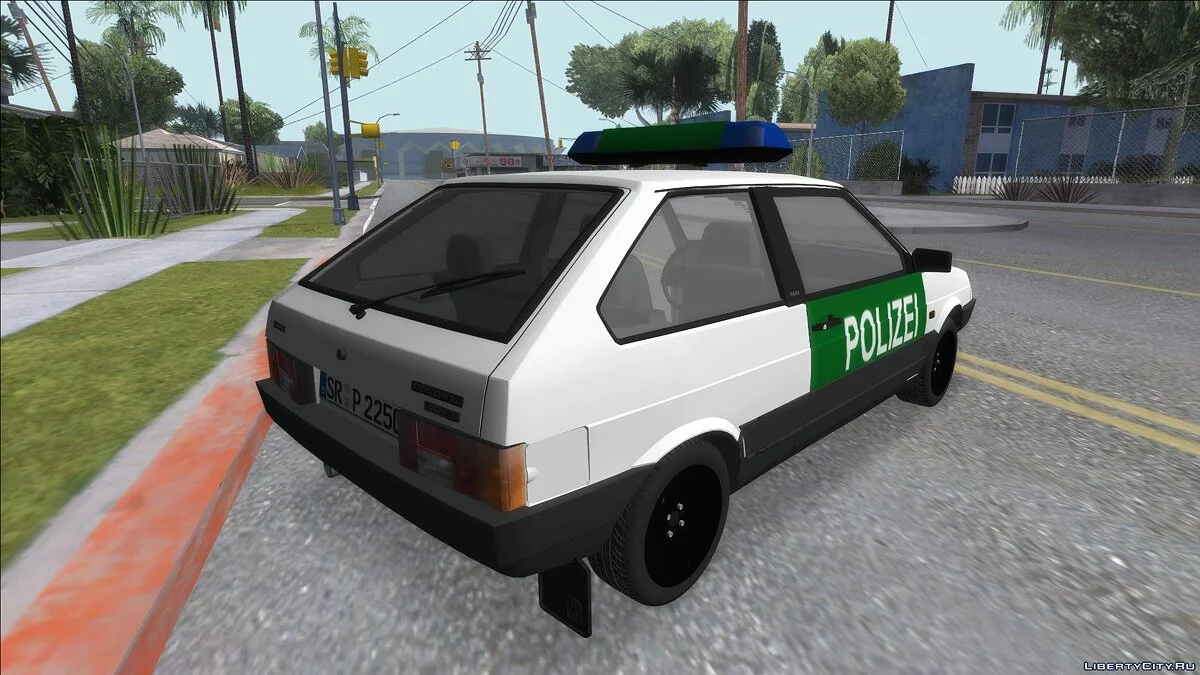VAZ 2108 German Police / GTA San Andreas