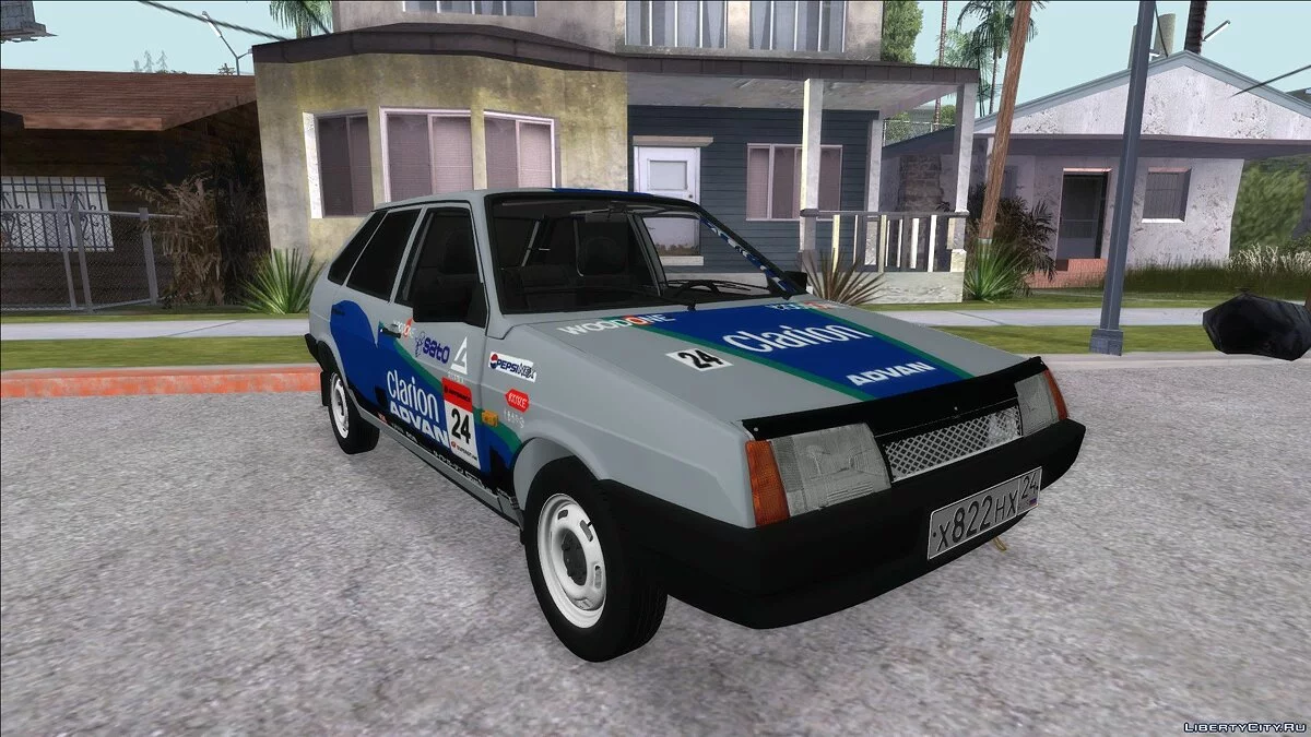 ВАЗ 2109 RАLLY SKIN / GTA San Andreas