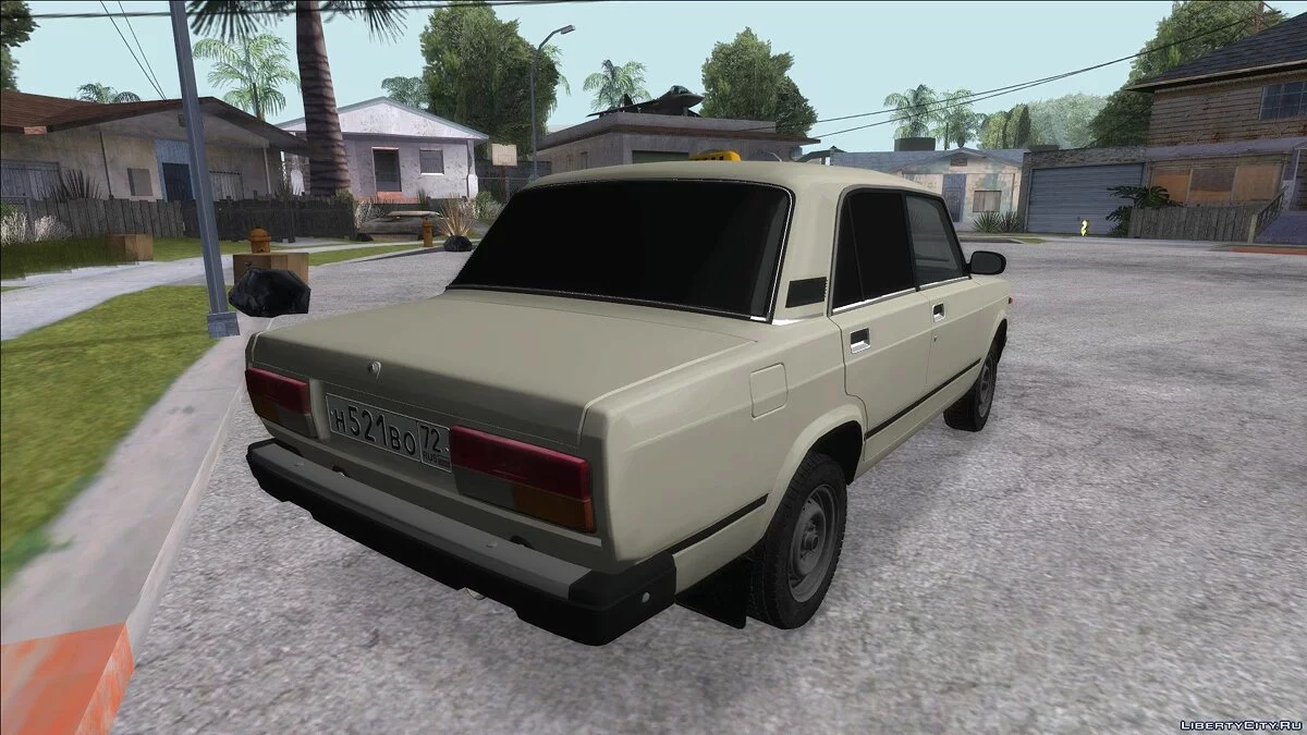 VAZ 2107 出租车 / GTA San Andreas