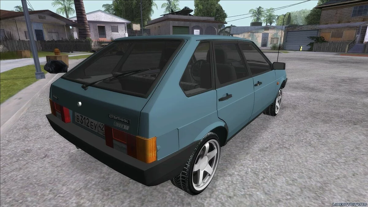 冬季版 VAZ 2109 / GTA San Andreas