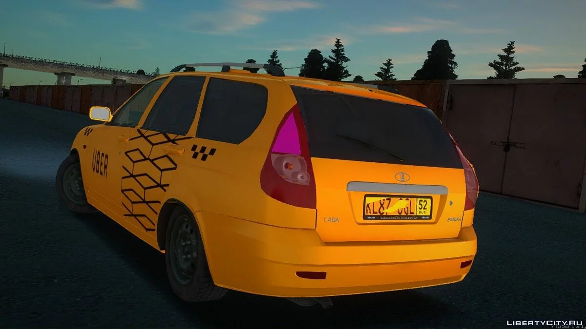 Lada Priora 2171 Uber / GTA San Andreas