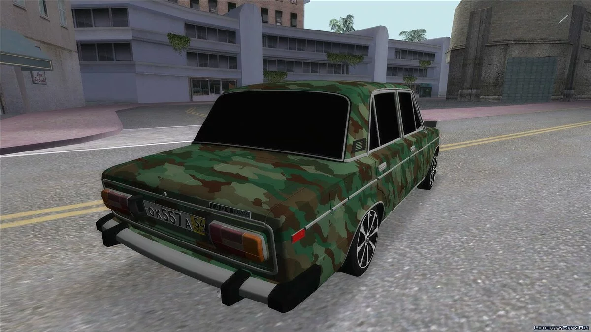 VAZ 2106 Camuflagem / GTA San Andreas