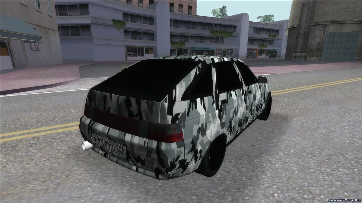 VAZ 2112 Camouflage / GTA San Andreas