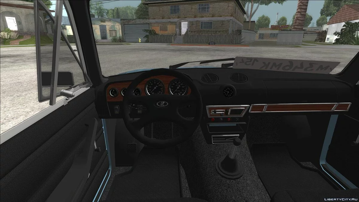 ВАЗ 21063 Старий іржавий кабріолет / GTA San Andreas