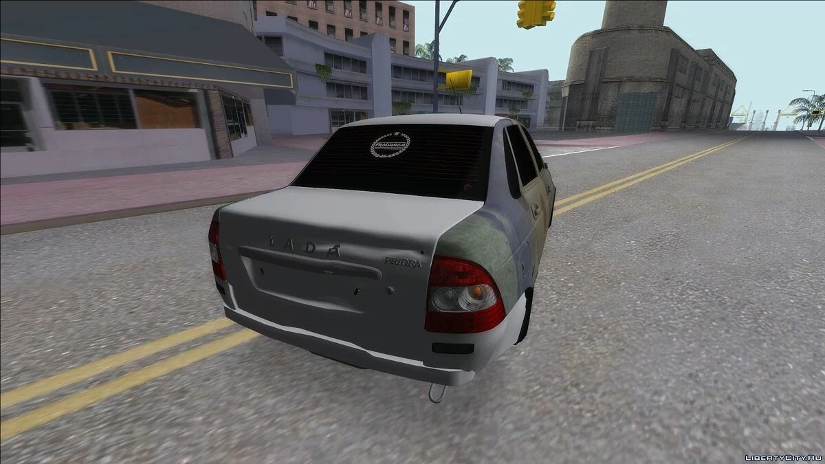 Lada Priora Golpeado / GTA San Andreas