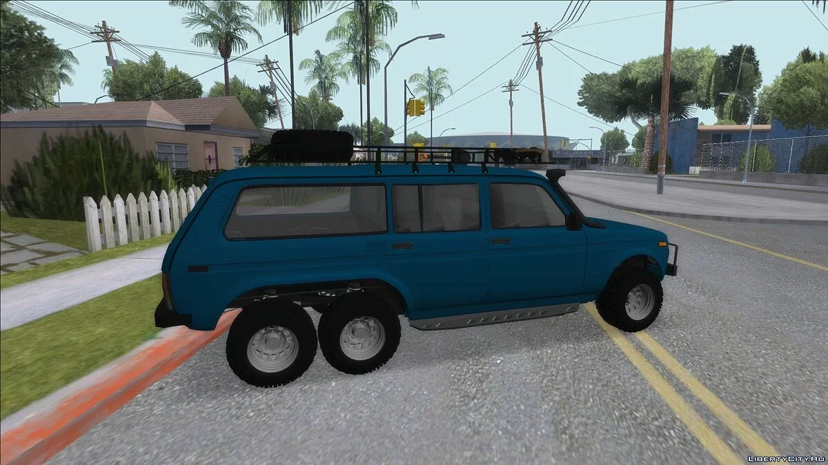 VAZ Niva 6x6 Off-road / GTA San Andreas