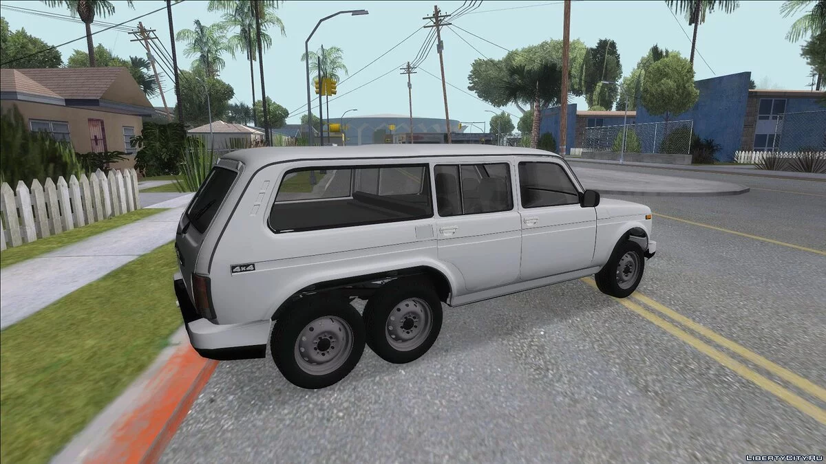 VAZ Niva 6x6 Stock / GTA San Andreas