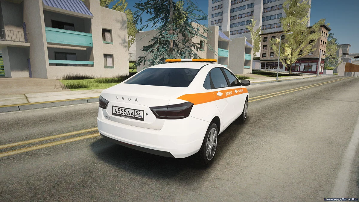 Lada Vesta Road Laboratory / GTA San Andreas