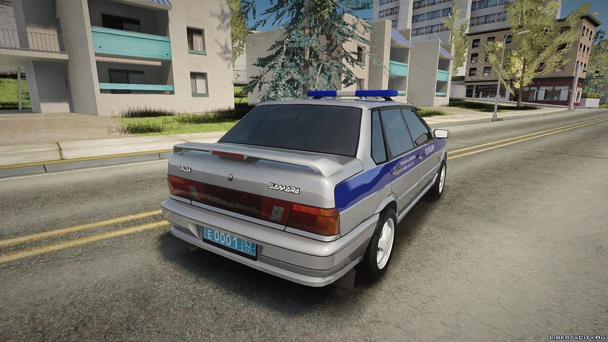 VAZ 2115 Police / GTA San Andreas