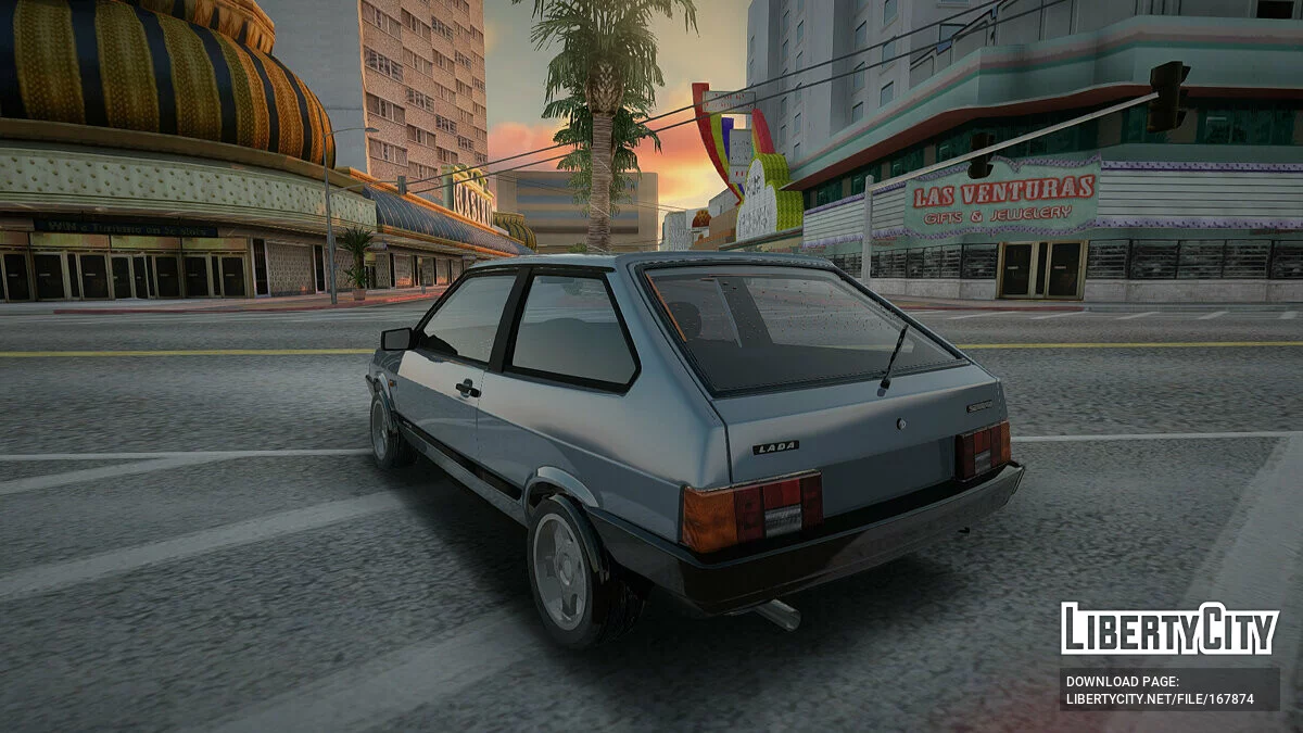 VAZ 2108 à ailes courtes / GTA San Andreas