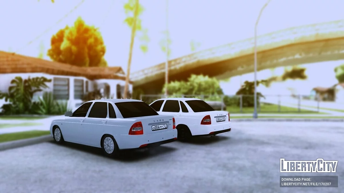 Lada Priora Рестайлинг / GTA San Andreas