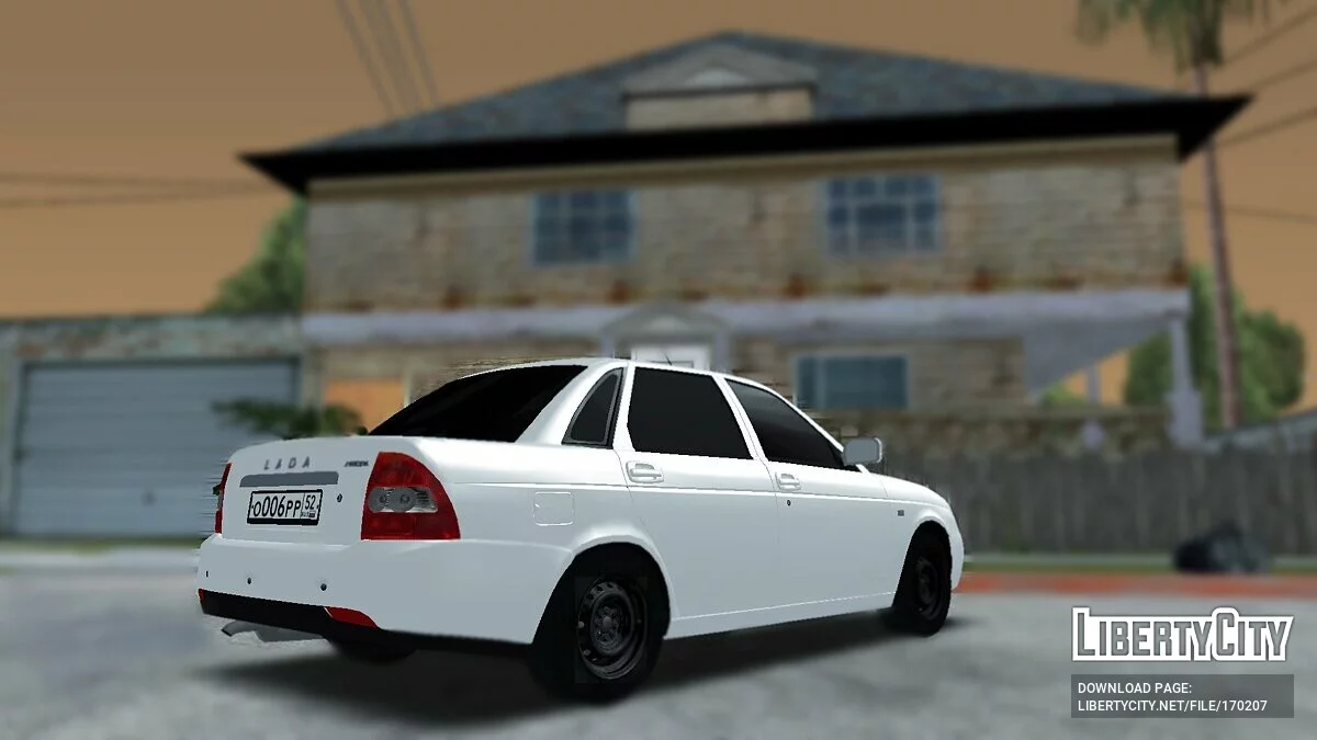 Lada Priora Рестайлинг / GTA San Andreas