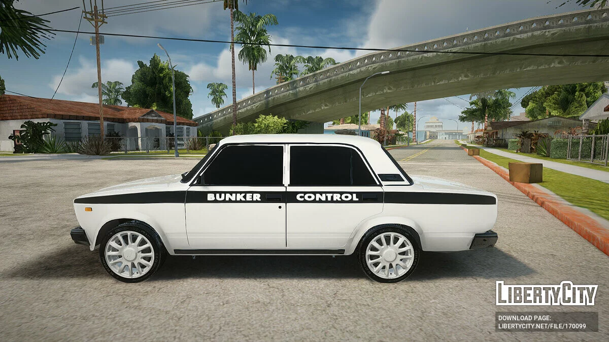 VAZ 2107 Control de búnker / GTA San Andreas