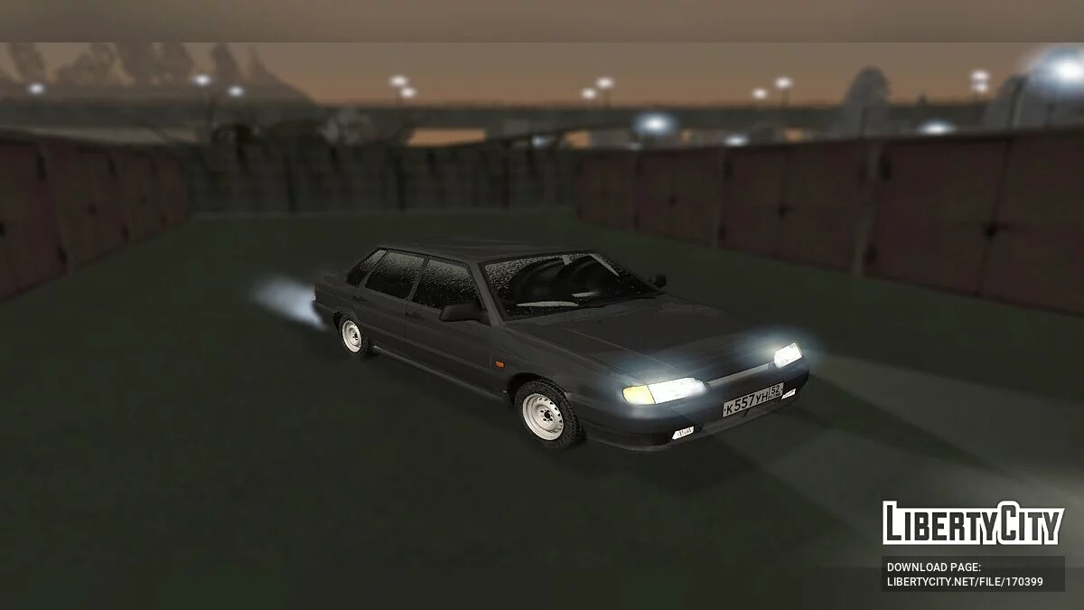 VAZ 2115 Versão de Inverno / GTA San Andreas