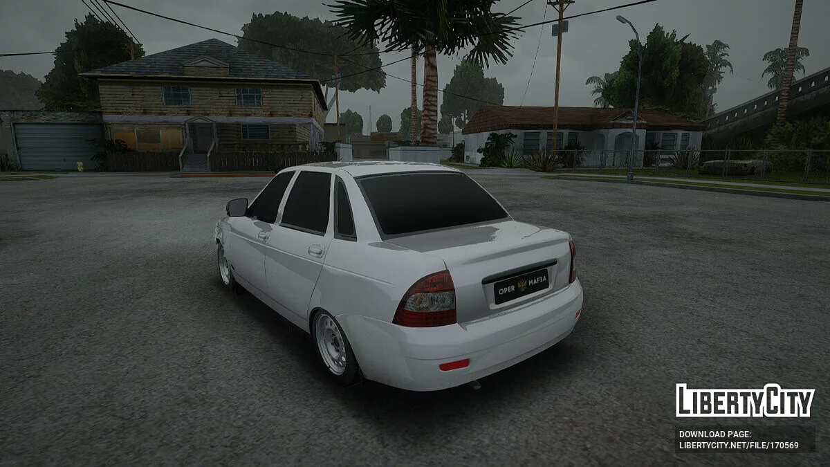 ВАЗ 2170 Побитий / GTA San Andreas