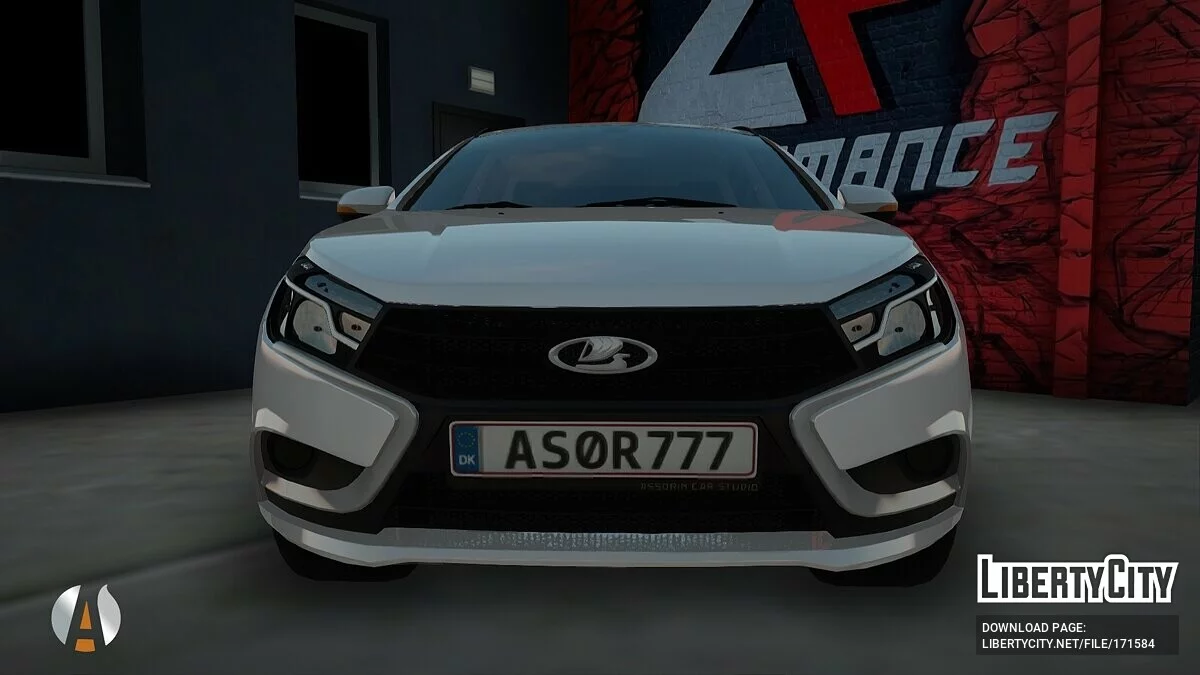 Lada Vesta SW / GTA San Andreas