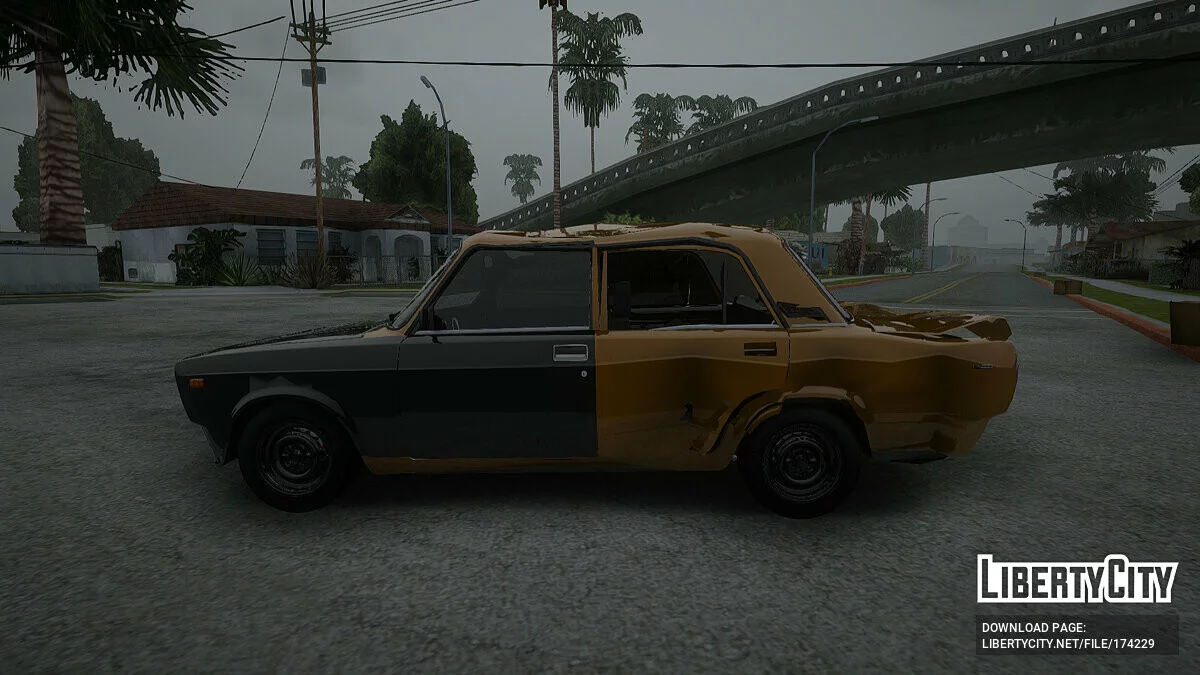 VAZ 2105 Dañado / GTA San Andreas