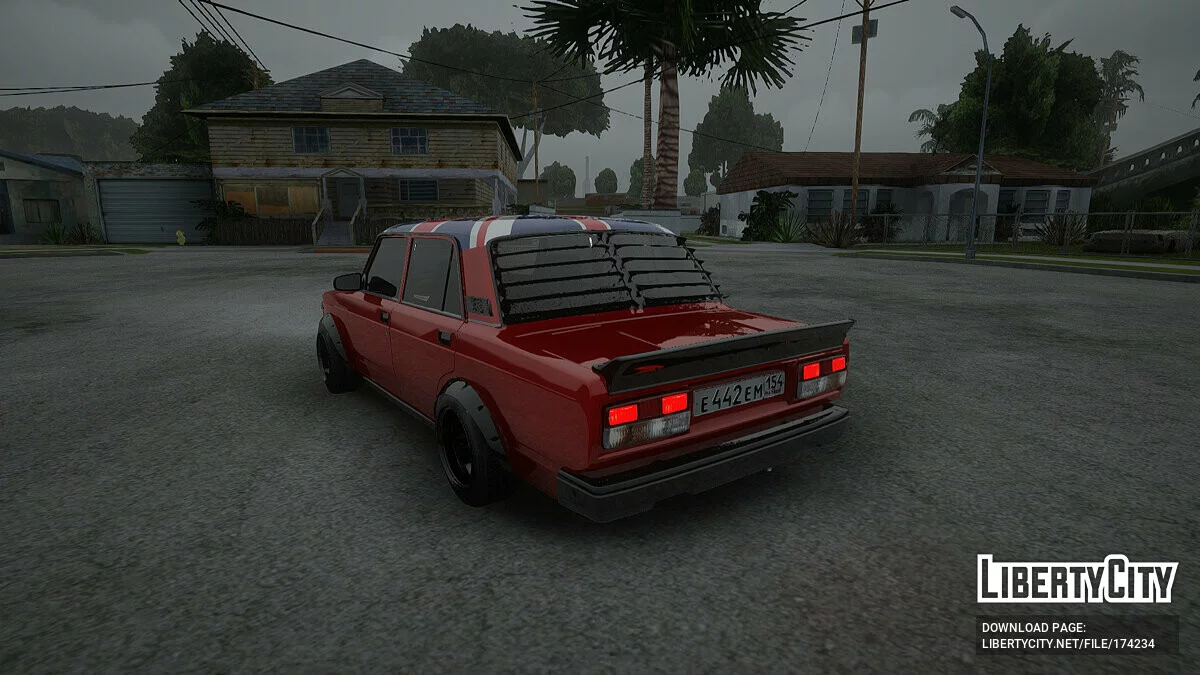 VAZ 2107 Inglaterra BK / GTA San Andreas