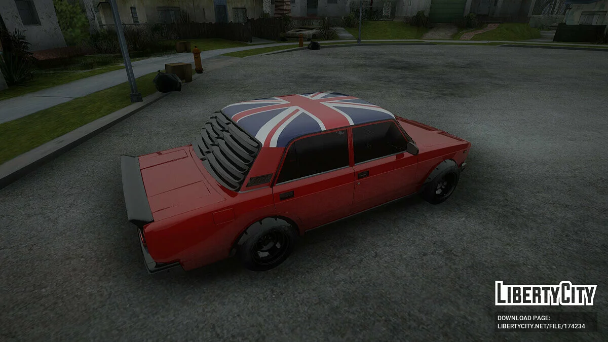 VAZ 2107 Inglaterra BK / GTA San Andreas