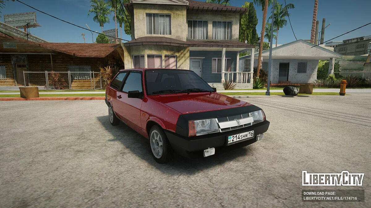 VAZ 2108 Slightly battered / GTA San Andreas